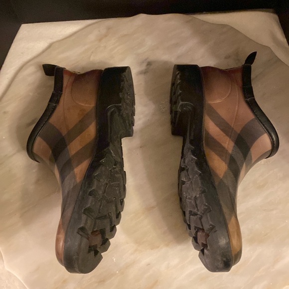 Burberry nova check short rain boots size 38 - Picture 7 of 13